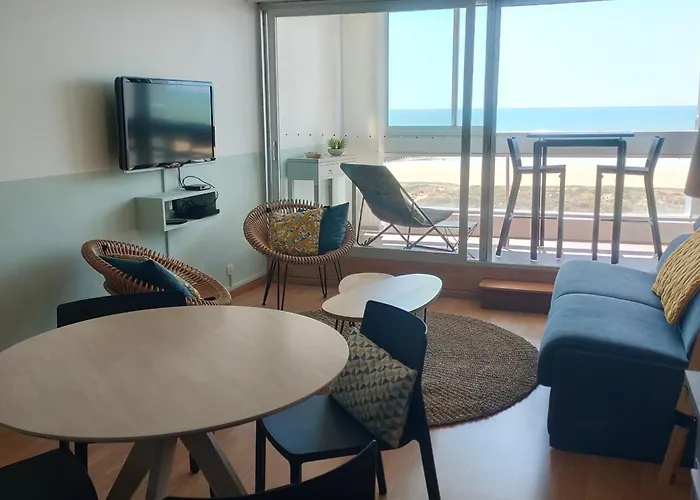 Renove A Jean De Monts - Face A La - Internet Rapide - Fr-1-323-496 Апартаменты Сен-Жан-де-Мон