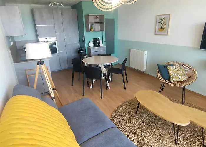 Апартаменты Renove A Jean De Monts - Face A La - Internet Rapide - Fr-1-323-496 Сен-Жан-де-Мон